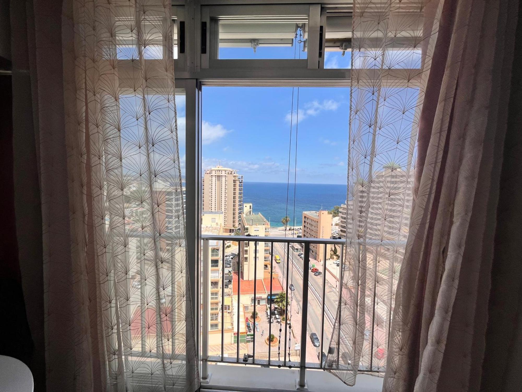 Calpe Apartamento Con Vistas Al Mar Impresionantes A 5 Min De La Playa Aire Wifi Parking Comunitario Kültér fotó